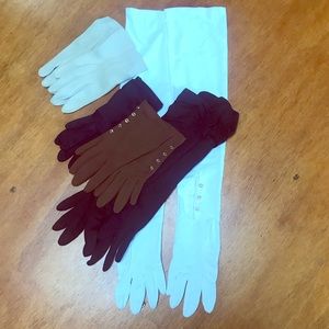 Five Pairs of Vintage Gloves